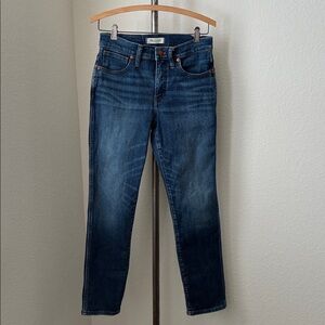 Madewell Slim Straight Medium Wash sz 27 EUC
